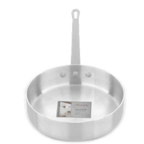 Thumbnail image #1 for Alegacy Foodservice Products Optima ASTP7 7 qt Aluminum Sauté Pan, 13-3/4" Diameter, Riveted Handle, Without Cover
