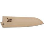 Thumbnail image #1 for JB Prince Mcusta Z238 C 7-Inch Wood Saya Knife Cover