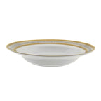 Thumbnail image #1 for Ten Strawberry Street Elegance ELE-3 Round China Rim Soup Bowl, 8 oz, 9" Case of 24