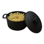 Thumbnail image #1 for TableCraft Products CW30148 18 oz Round Cast Iron Mini Casserole with Handles and Lid Case of 6