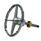 Thumbnail image #1 for Alfa International VS-22DH Commercial Food Processor Disc Holder for VS-22, Polished Aluminum, NSF