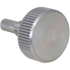 Thumbnail image #1 for AllPoints Foodservice Parts & Supplies 2031189 Knife Cover, 1-1/8"L x 3/4" OD, 1/4-20 Thread, Steel, with Thumbscrew