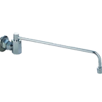 Thumbnail image #1 for GSW AA-517G Automatic Wall-Mount Wok Range Faucet with 14" Swivel Spout, Lead-Free Case of 20