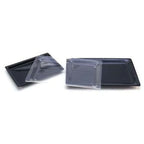 Thumbnail image #1 for Cal-Mil 335-10-12 Rectangular Display Tray, 10"W x 14"D x 1"H, Shallow Clear Acrylic Case of 6