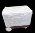 Thumbnail image #4 for Omcan Adjustable Dish Caddy Dolly with Dividers and Vinyl Cover, Grey, 240-405 Plate Capacity