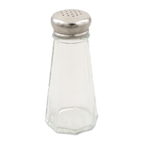 Thumbnail image #1 for Alegacy Foodservice Products 156TS Stainless Steel Mushroom-Shaped Universal-Hole Salt & Pepper Shaker Top 1 Dozen