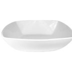 Thumbnail image #1 for International Tableware Quad QP-34 Square Porcelain Bowl, 42 oz, 8-7/8"W x 8-3/4"D x 2-3/8"H 1 Dozen