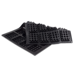Thumbnail image #1 for JB Prince MA111 20-Waffle Silicone Mold, 3-3/4"L x 2-3/4"W x 15/16"H, 3-13/16 oz. Capacity Each
