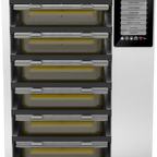 Thumbnail image #1 for Merco MercoEco™ MHD82SST2W Electric Countertop Heated Holding Cabinet, 8 Shelves, Full-Size FlexTray Capacity, Stainless Steel Exterior