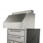 Thumbnail image #1 for Peerless VL-50 50" Ventless Hood with Triple Filter System, Updraft Technology, Thermocoupled, 18-Gauge Stainless Steel