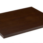 Thumbnail image #1 for ATSMFG ATS AT&S-W3048-DW Rectangular Beech Wood Table Top, Dark Walnut, 30" x 48", 1-1/2" Thick, Reinforced