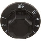 Thumbnail image #1 for AllPoints Foodservice Parts & Supplies 221575 Oven Knob, 1-10 Control Range