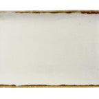 Thumbnail image #1 for Tableware Solutions USA Autumn by Continental 33RECT202-195 Rectangular China Platter, 11-1/5 x 6-1/2", Scratch Resistant Case of 12