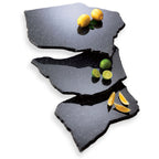 Thumbnail image #2 for G.E.T. Rocky Mountain High - EGS QS2316-GB Melamine Display Stone, 23 x 16 x 5/8 in, Irregular, Granite Black Case of 2