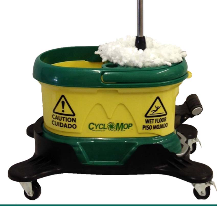 Product image #2 for Cyclo Mop Spin Mop Bucket and Wringer with Dolly
