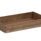 Thumbnail image #1 for Cal-Mil 23106-12203-78 Serving Tray, Walnut, 12W x 20D x 3H