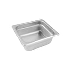 Thumbnail image #1 for CAC China STPS-25-2 1/6-Size Stainless Steel Steam Pan, 2-1/2-Inch Deep, 25 Gauge, Solid Case of 72