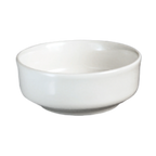 Thumbnail image #1 for Steelite International Homer, Pristine HL6496000 Round China Nappy Pasta Bowl, 13 oz, 5" Case of 3 Dozen