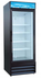 Thumbnail image #3 for Black Diamond 1-Section Glass Door Merchandiser Refrigerator, Bottom-Mounted Self-Contained, 24 Cu. Ft., Black