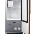 Thumbnail image #2 for Summit Commercial Summit Appliance BIM26H34IF 15-Inch Drain-Free Crescent Ice Maker, ADA-Height Adjustable, Stainless Steel