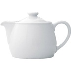 Thumbnail image #1 for Tableware Solutions USA Plain White by Continental 51CCPWD056 White China Teapot Lid for 42 oz Teapot Case of 12