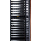 Thumbnail image #2 for Summit Commercial Summit Appliance SDHWC98PNR Commercial Dual-Zone Built-In Panel-Ready Wine Cellar, Shallow-Depth Glass Door