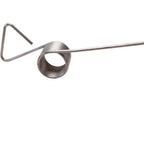 Thumbnail image #1 for AllPoints Foodservice Parts & Supplies 2561053 Lettuce Cutter Replacement Spring Lever, Left, 7-1/2 in, Stainless Steel