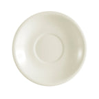 Thumbnail image #1 for CAC China Rec REC-2 6-Inch Round Ceramic Saucer with Rolled Edge Case of 3 Dozen