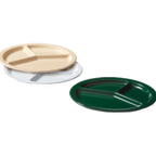 Thumbnail image #1 for G.E.T. Supermel CP-533-T 3-Compartment Melamine Plate, 10-Inch, Tan 1 Dozen