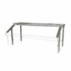 Thumbnail image #1 for SecoSelect CSS-2 Single-Sided Self-Service Breath Guard, 33"W, Adjustable Height, Acrylic Front, Lexan Side Panels, Stainless Steel Frame