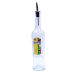 Thumbnail image #1 for TableCraft Products 933J 16 oz Clear Glass Oil & Vinegar Bottle, Dishwasher Safe, for H933 Case of 12