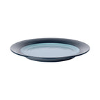 Thumbnail image #2 for G.E.T. Durango - EGS D1098GM-ABY/LAP Round Two-Tone Melamine Plate, 11 in, Abyss Gloss Interior/Lapis Matte Exterior Case of 6