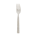 Thumbnail image #1 for Cardinal Fluted by Chef & Sommelier FL229 7" 18/10 Stainless Steel Fluted Salad/Dessert Fork Pack of 3 Dozen