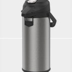 Thumbnail image #1 for FETCO D078 74 oz Stainless Steel Airpot with Glass Liner and Lever Top
