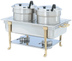 Thumbnail image #2 for Vollrath Kool-Touch Double Soup Buffet Accessory Kit for Full-Size Chafer