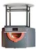 Thumbnail image #5 for Morello Forni PG150 Gas-Fired Round Stone Hearth Pizza Oven with Stand, 59-Inch Cooking Diameter