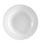 Thumbnail image #1 for CAC China Universal UVS-115 Round Porcelain Pasta Bowl, 24 oz., 11-1/4" Diameter x 2"H 1 Dozen