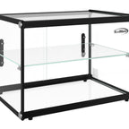 Thumbnail image #7 for Koolmore KM-DC-2CSBK 22-Inch Countertop Pastry Display Case with Sliding Glass Doors, Black Aluminum Frame