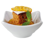 Thumbnail image #1 for Libbey APS Germany - Minis APS 84458 Square White Melamine Bowl, 3-1/2 oz., 3-1/4"