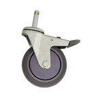 Thumbnail image #1 for Thunder Group PLCB4140B 4-Inch Stem Caster with Brake for Bus Carts Case of 24