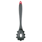 Thumbnail image #1 for Browne USA Foodservice Cuisipro 7112312 Pasta Server, 11-1/4", Fiberglass, Black, Heat Resistant to 480°F