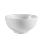 Thumbnail image #1 for CAC China Accessories CN-4 Round Porcelain Rice Bowl, 8-1/2 oz., 4-1/2" Diameter Case of 3 Dozen