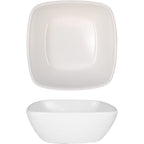 Thumbnail image #1 for International Tableware TN-33-MW Curved Square Stoneware Soup Bowl, 7 in, 28 oz, Matte White 1 Dozen