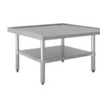 Thumbnail image #1 for Drago DRES3024 Stainless Steel Equipment Base with Undershelf, 24"W x 26"D x 25"H, Adjustable Height