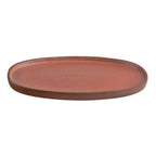 Thumbnail image #1 for Cardinal Terra Sienna by Maria Portugal Terracota FP755 Oval Stoneware Serving Tray, 11.5 x 7.5 in