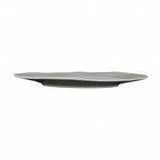 Thumbnail image #2 for G.E.T. Della Terra - EGS M16512OV-G Melamine Serving Platter, Gray, Irregular Oval, 16-1/2 x 12 x 1-1/2 in. Case of 3