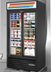 Thumbnail image #7 for True 2-Section Sliding Glass Door Merchandiser Refrigerator with 8 Shelves and LED Lighting