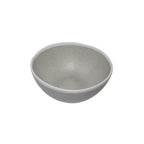 Thumbnail image #1 for G.E.T. Pottery Market B-303-DVG . . Melamine Salad Bowl, 1 qt, 7-inch Round, Dove Gray with White Trim 1 Dozen