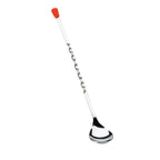 Thumbnail image #1 for Browne USA Foodservice 57501 Bar Spoon, 11", One-Piece, Twisted Shaft, Stainless Steel