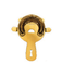 Thumbnail image #2 for Barfly Heavy-Duty 4-Prong Spring Bar Strainer with Replaceable Spring, 5-5/8 Inch, Gold-Plated